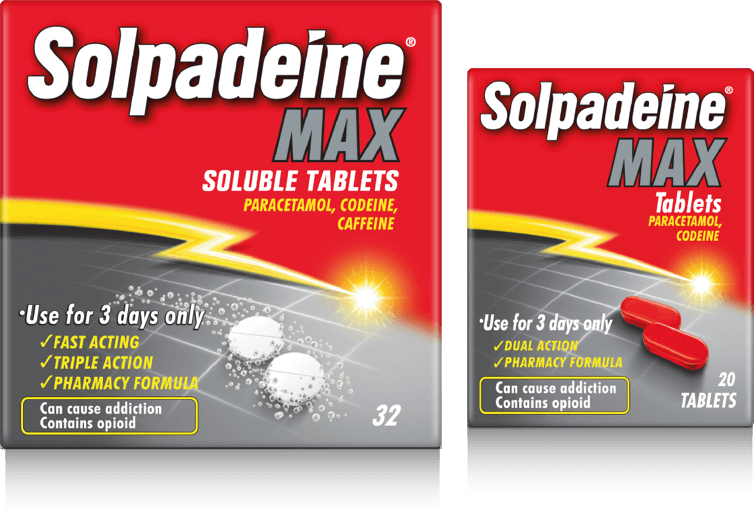 Solpadeine Max product packaging image