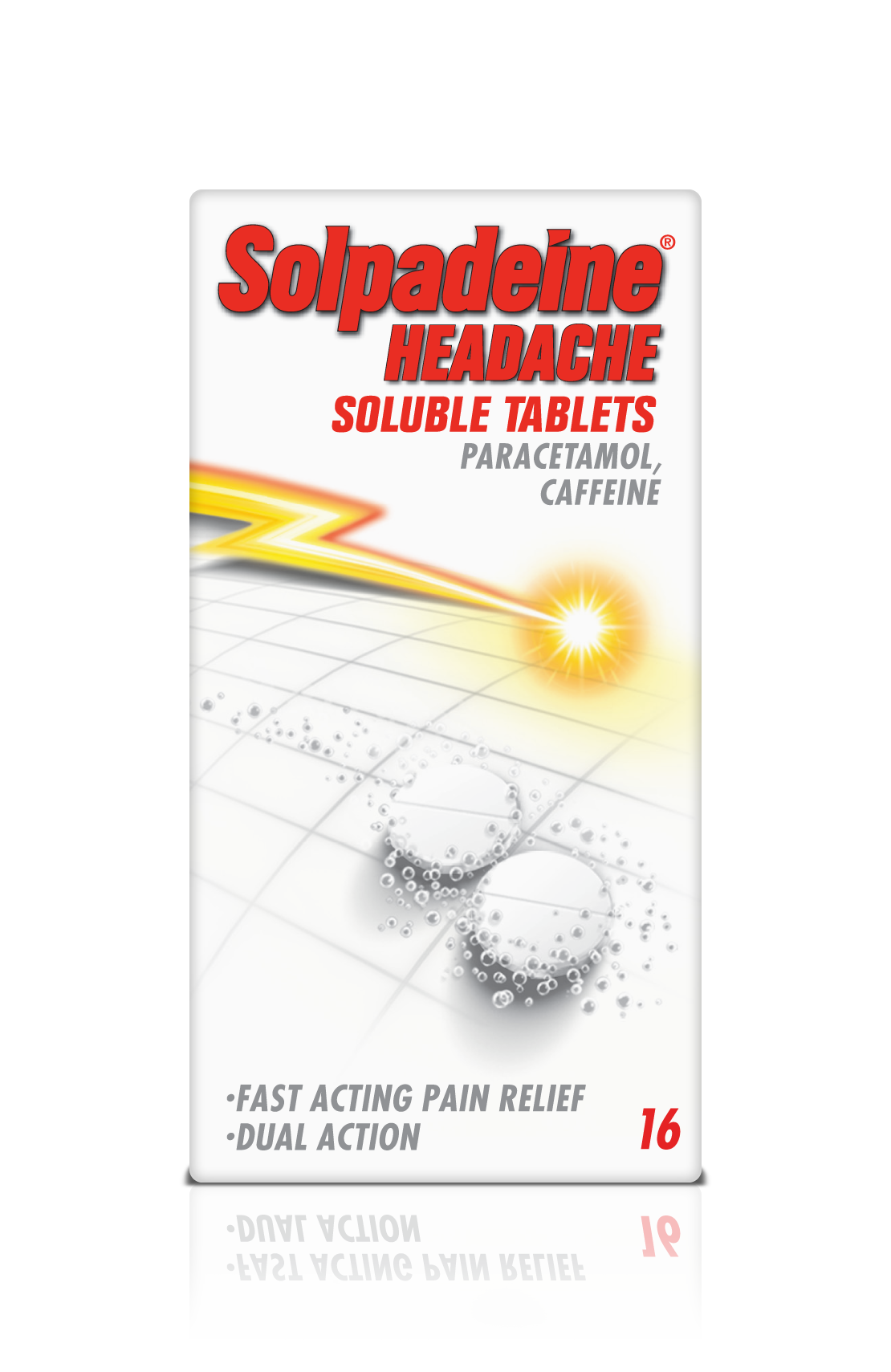 Solpadeine Headache soluble tablets product packaging