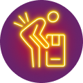 Napralief icons for web backpain